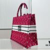Oversized Original Order Thick Yarn Fabric Dior Book Tote