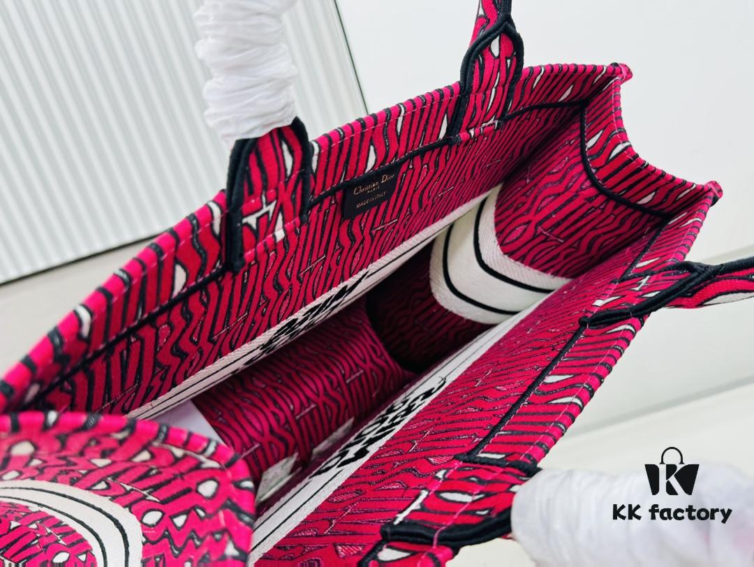 Oversized Original Order Thick Yarn Fabric Dior Book Tote