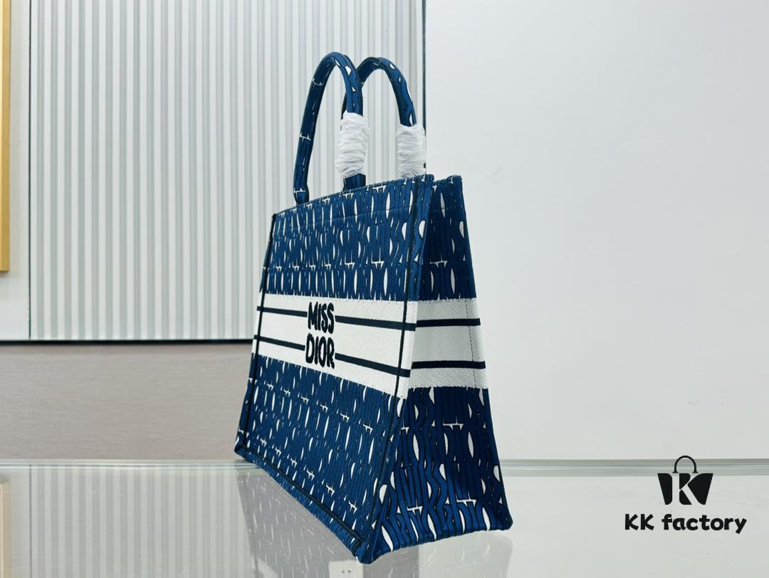 Thick Thread, Heavy Fabric Original Order Large Size Di0r Book Tote