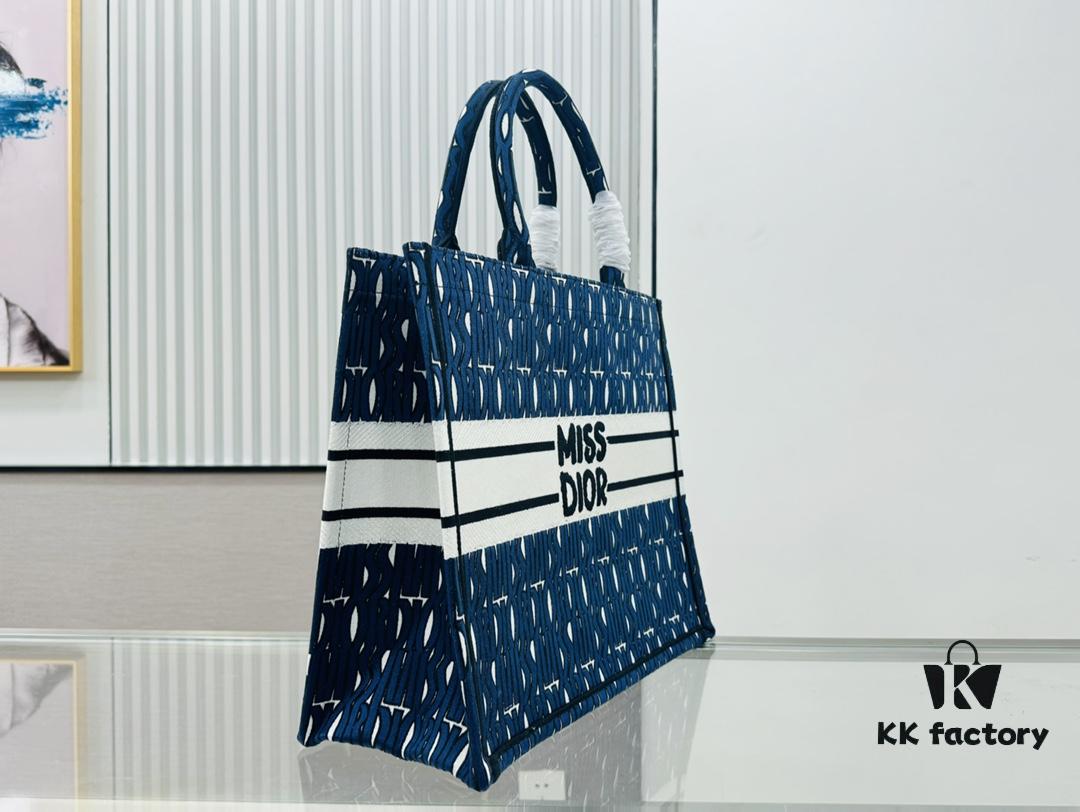 Thick Thread, Heavy Fabric Original Order Large Size Di0r Book Tote