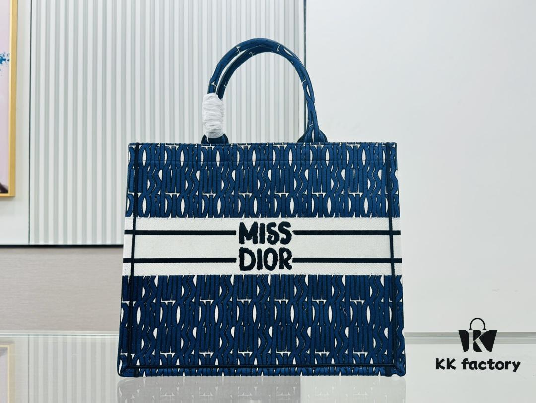 Thick Thread, Heavy Fabric Original Order Large Size Di0r Book Tote