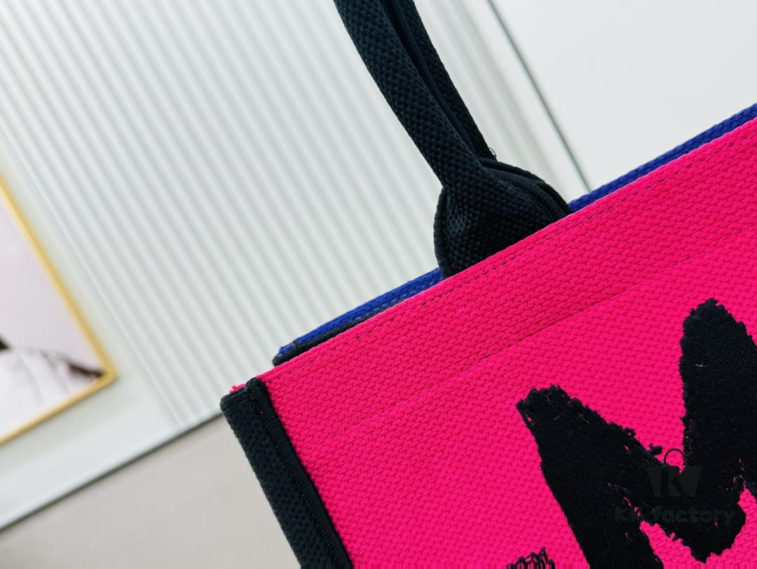 Thick Thread, Heavy Fabric Original Order Medium Di0r Book Tote