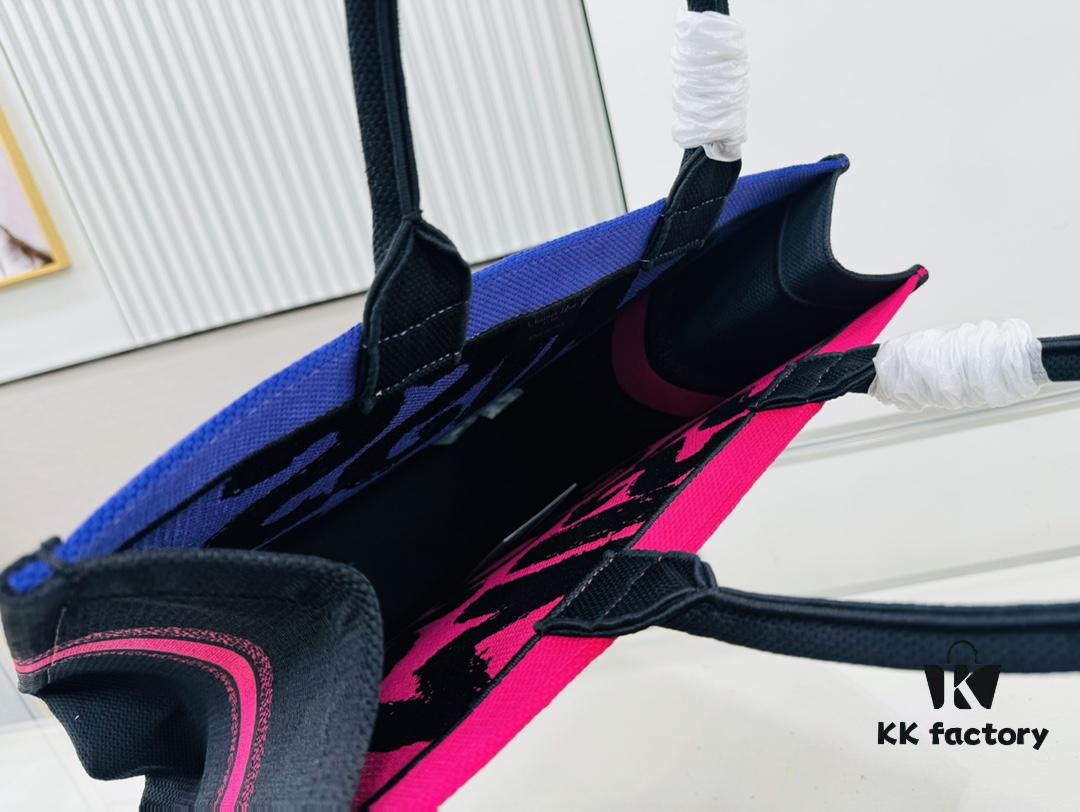 Oversized Original Order Thick Yarn Fabric Dior Book Tote