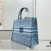 Oversized Original Order Thick Yarn Fabric Dior Book Tote