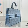 Oversized Original Order Thick Yarn Fabric Dior Book Tote