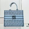 Oversized Original Order Thick Yarn Fabric Dior Book Tote