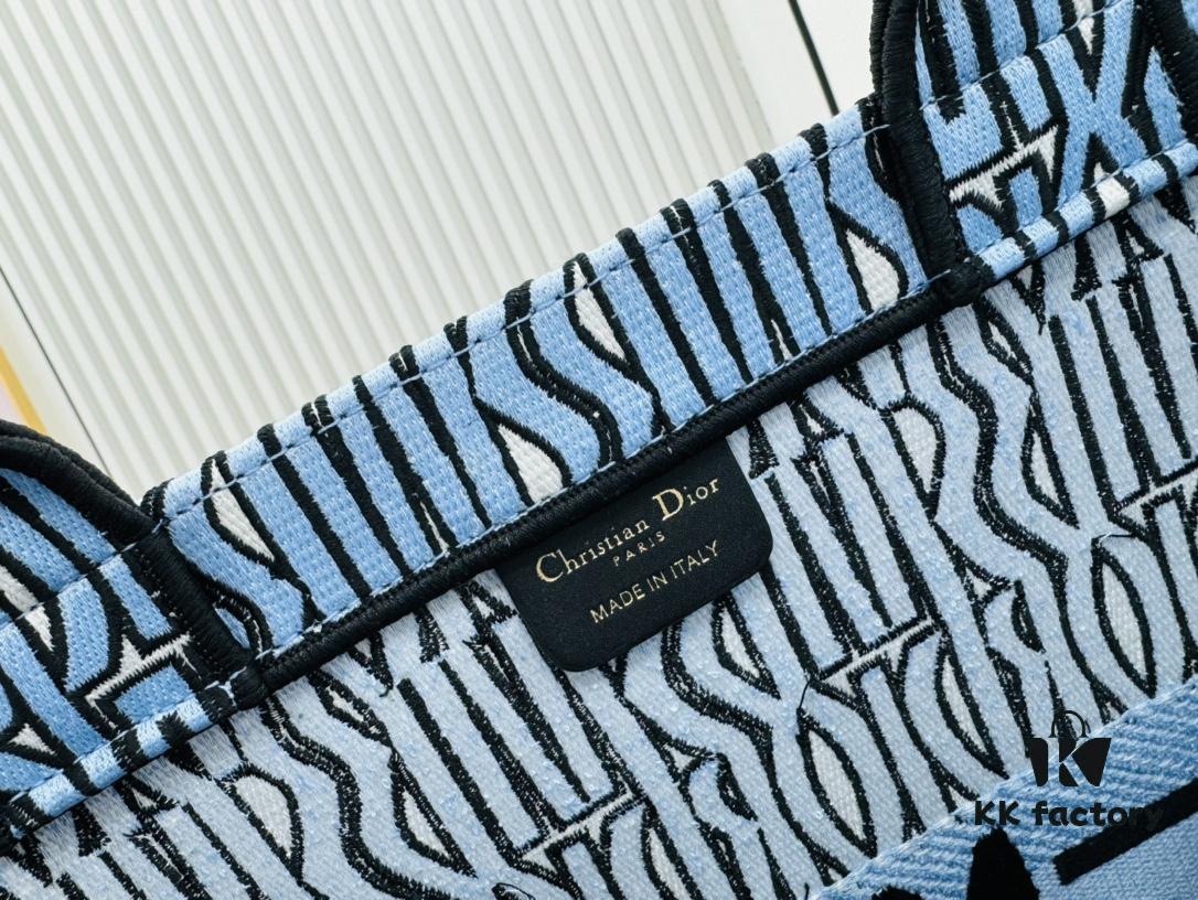 Oversized Original Order Thick Yarn Fabric Dior Book Tote