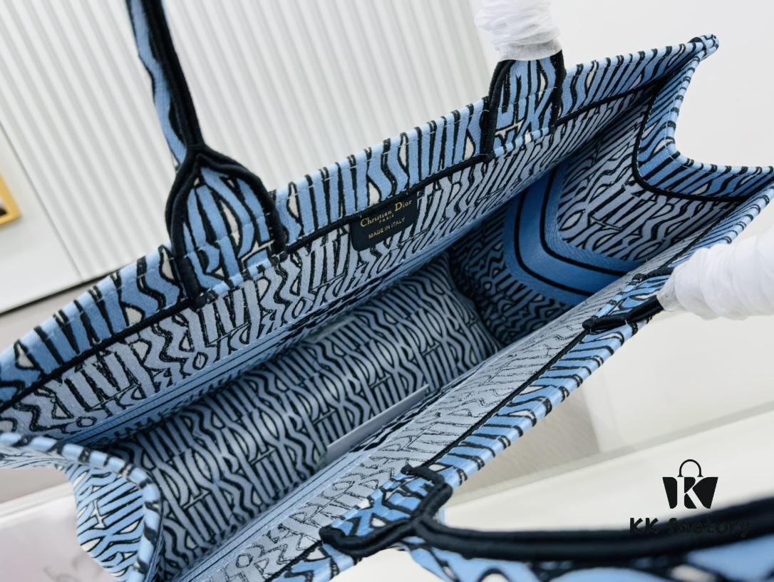 Oversized Original Order Thick Yarn Fabric Dior Book Tote