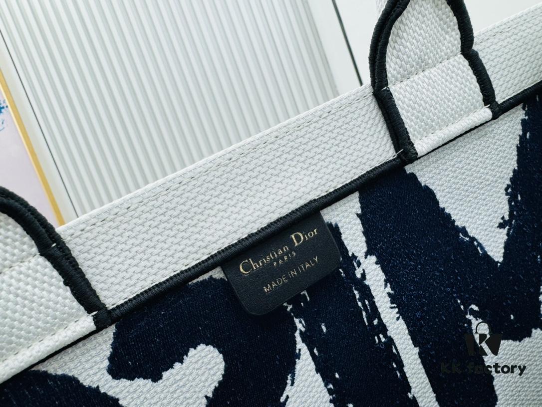 Thick Yarn Heavy Fabric Original Order Large Size Di0r Book Tote