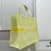 Oversized Original Order Di0r Book Tote in Thick, Heavyweight Yarn Fabric