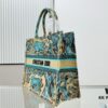 Oversized Original Order Thick Yarn Fabric Dior Book Tote