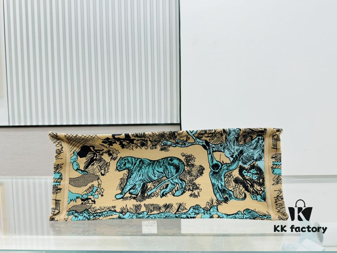 Oversized Original Order Thick Yarn Fabric Dior Book Tote