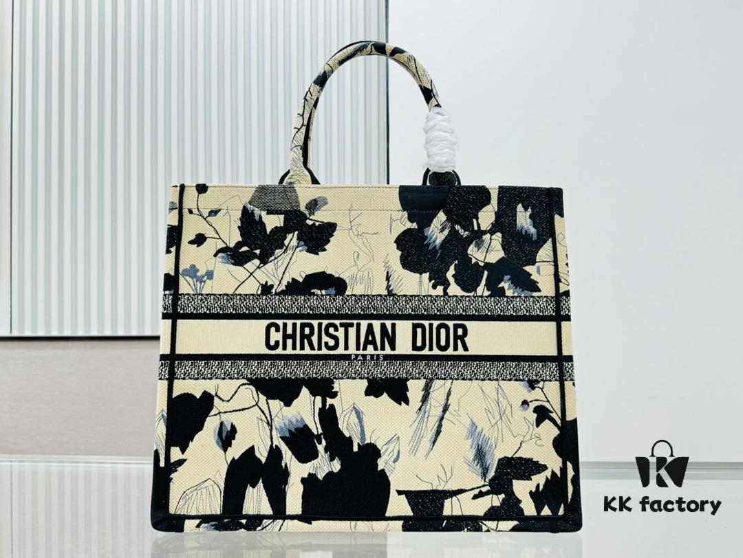 Oversized Original Order Di0r Book Tote - Thick Canvas Fabric