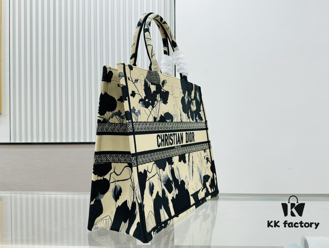 Thick Yarn Heavy Fabric Original Order Large Size Di0r Book Tote