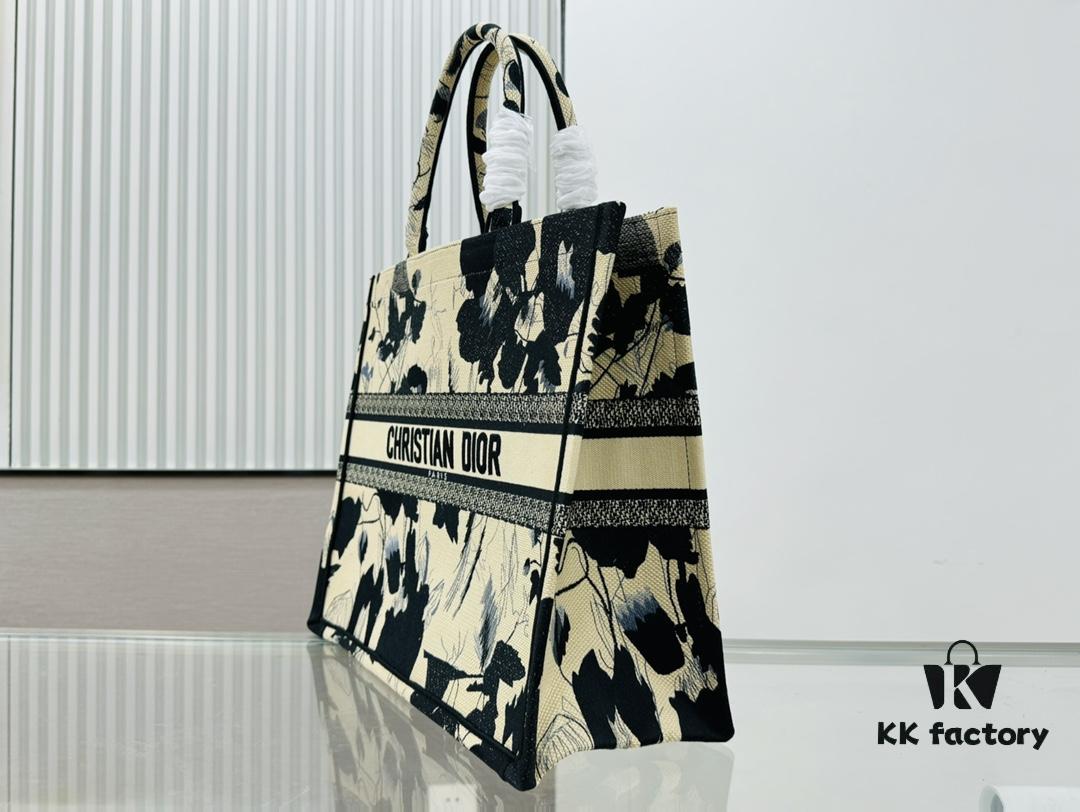 Thick Yarn Heavy Fabric Original Order Large Size Di0r Book Tote