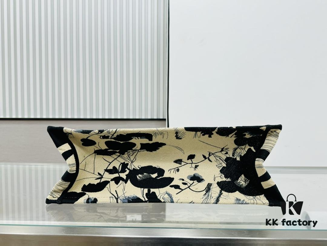 Thick Yarn Heavy Fabric Original Order Large Size Di0r Book Tote