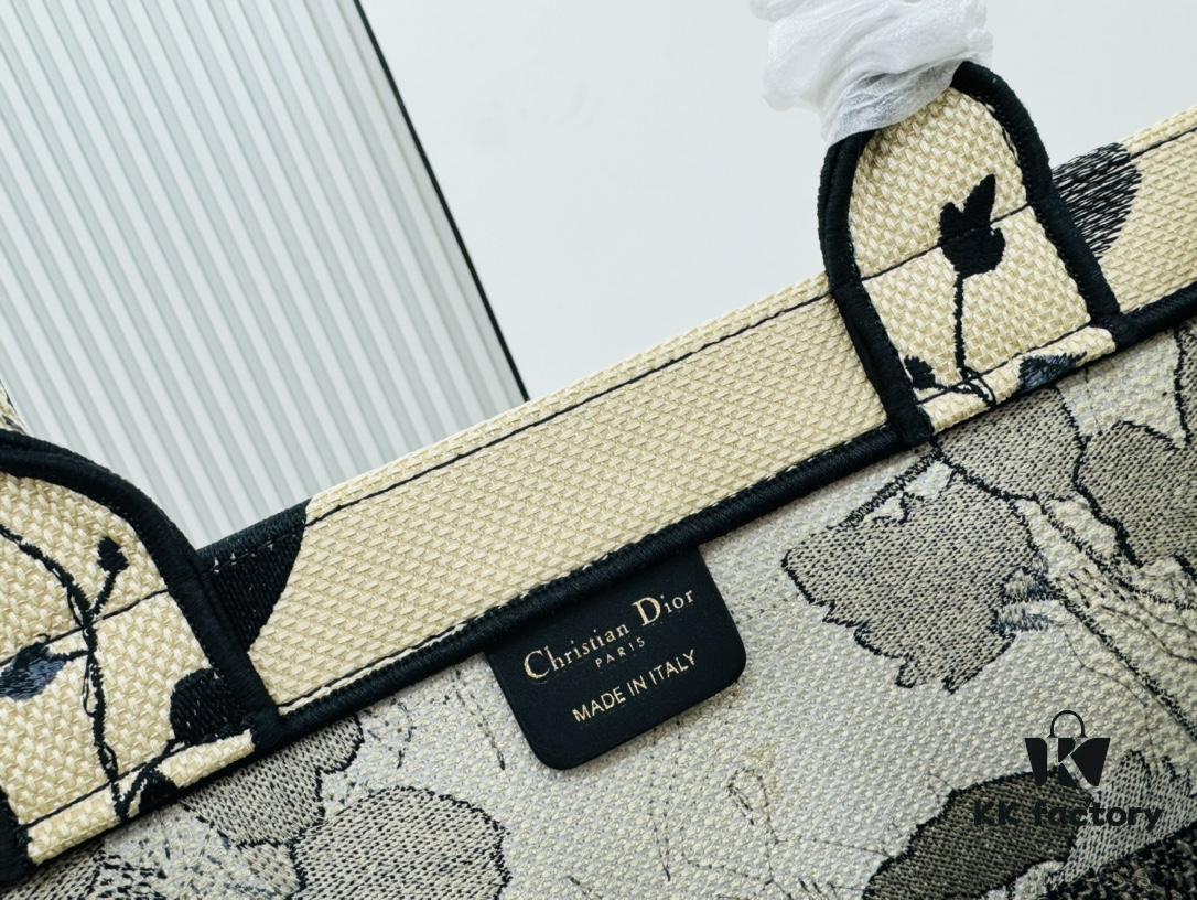 Thick Yarn Heavy Fabric Original Order Large Size Di0r Book Tote