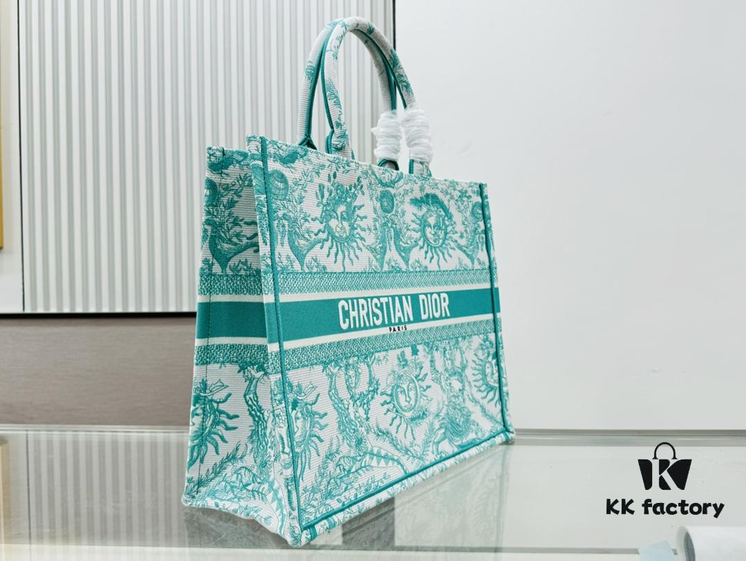 Oversized Original Order Thick Yarn Fabric Dior Book Tote