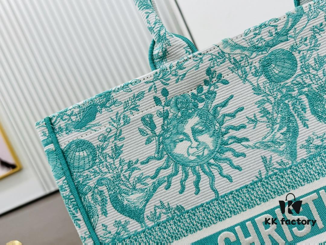 Oversized Original Order Thick Yarn Fabric Dior Book Tote