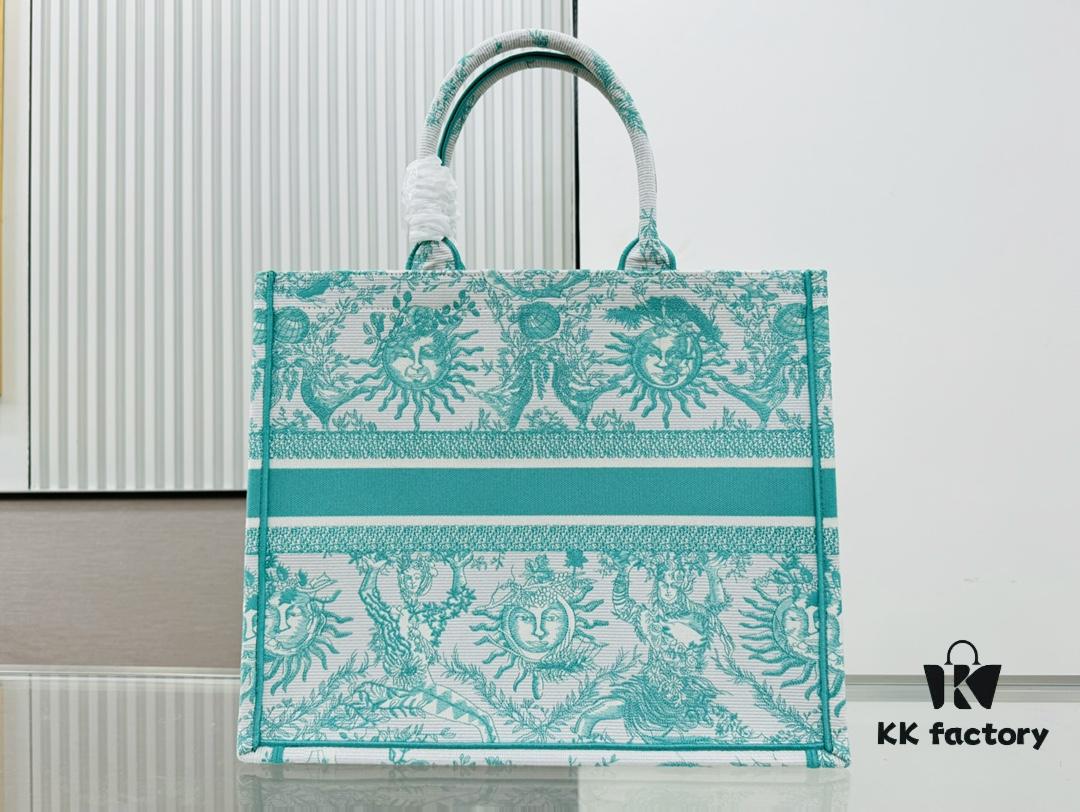 Oversized Original Order Thick Yarn Fabric Dior Book Tote