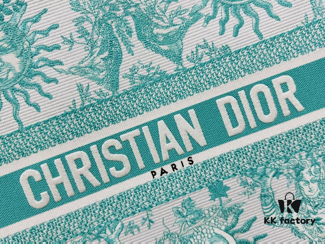 Oversized Original Order Thick Yarn Fabric Dior Book Tote