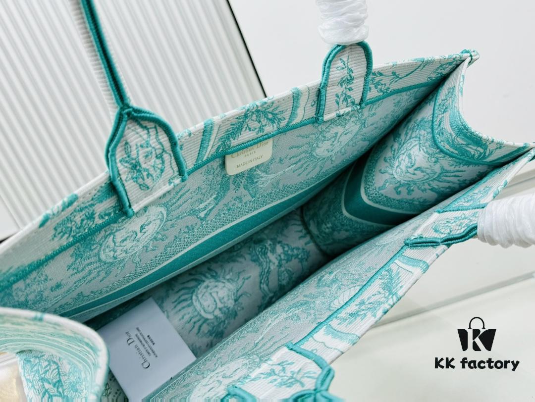 Oversized Original Order Thick Yarn Fabric Dior Book Tote