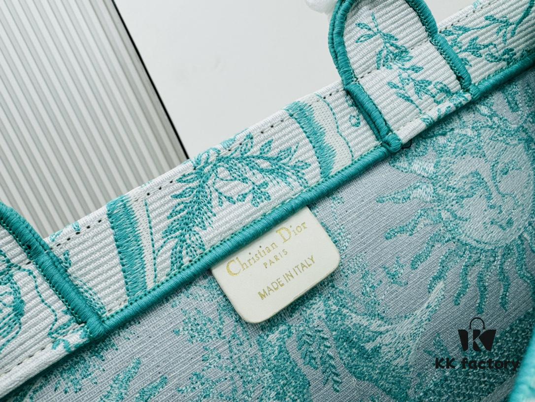 Oversized Original Order Thick Yarn Fabric Dior Book Tote