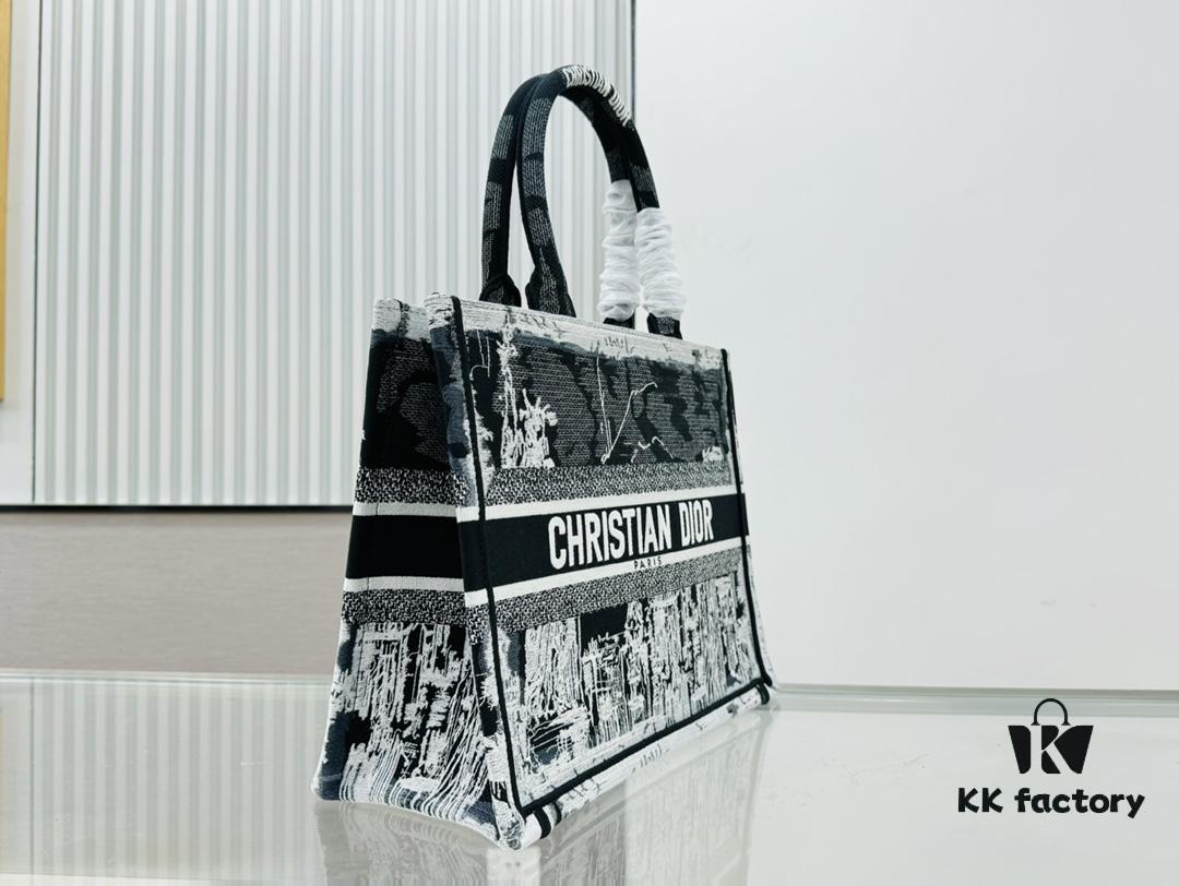 Thick Thread, Heavy Fabric Original Order Medium Size Di0r Book Tote