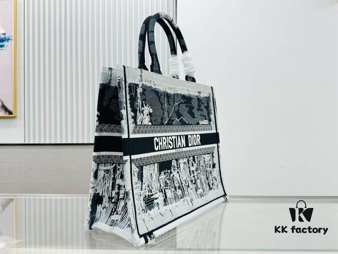 Thick Yarn Heavy Fabric Original Order Oversized Di0r Book Tote