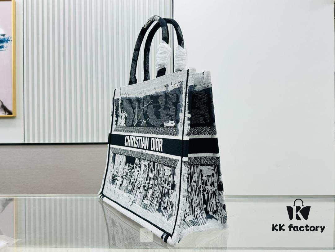 Thick Yarn Heavy Fabric Original Order Oversized Di0r Book Tote