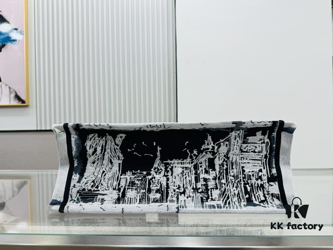 Thick Yarn Heavy Fabric Original Order Oversized Di0r Book Tote