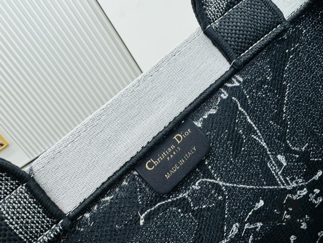 Thick Yarn Heavy Fabric Original Order Oversized Di0r Book Tote