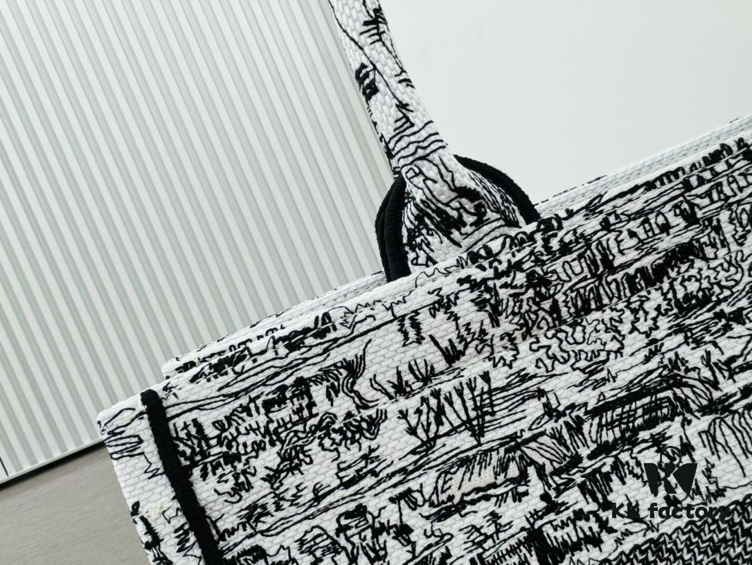 Thick Thread, Heavy Fabric Original Order Medium Size [Dior Book Tote]