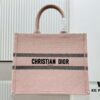 Oversized Original Order Thick Yarn Fabric Dior Book Tote