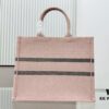 Oversized Original Order Thick Yarn Fabric Dior Book Tote