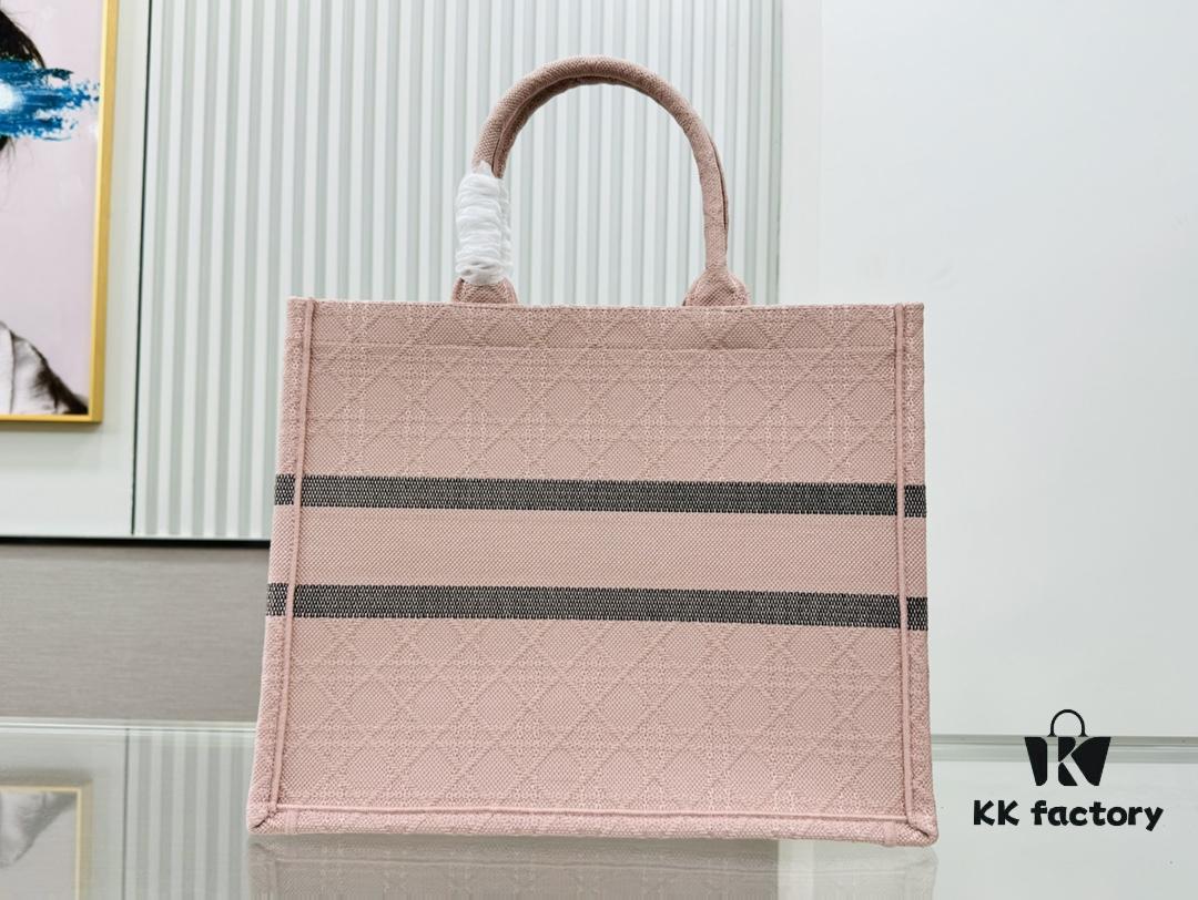 Oversized Original Order Thick Yarn Fabric Dior Book Tote