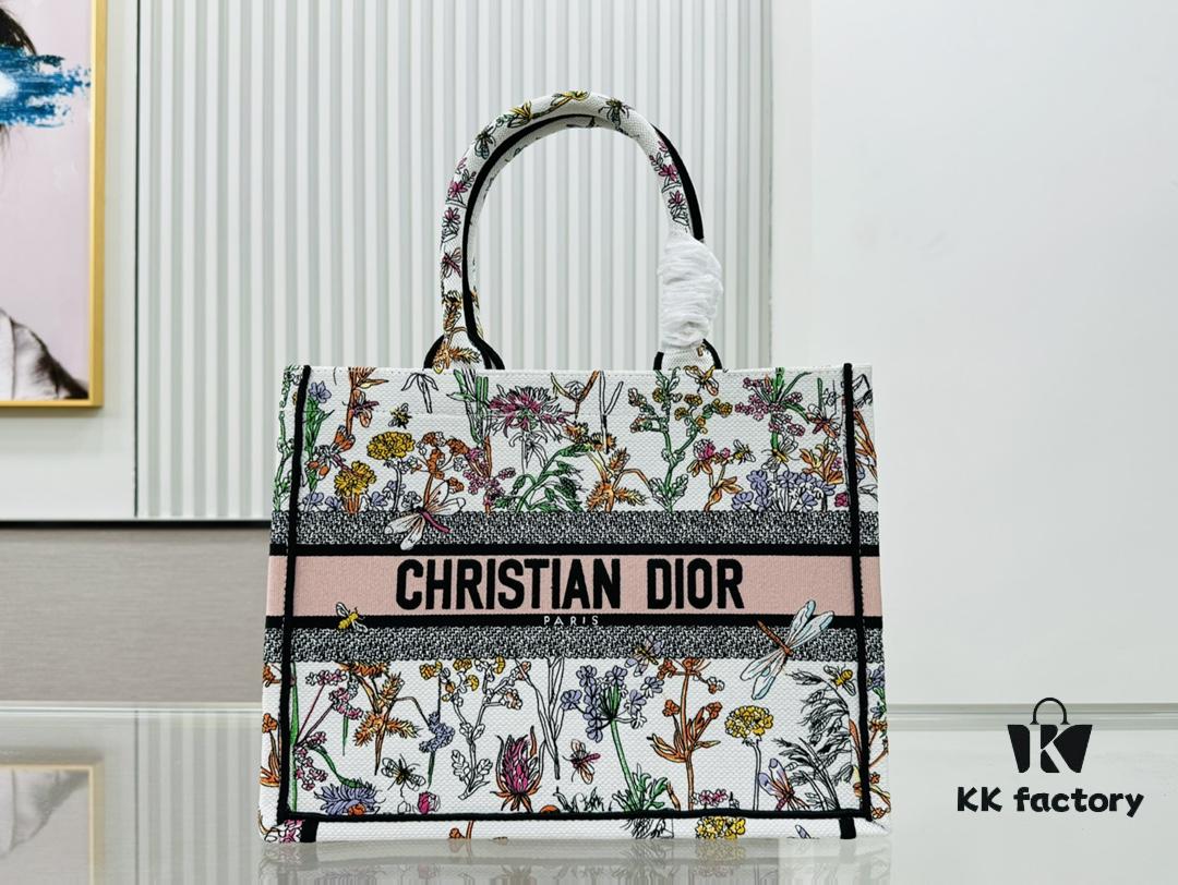 ️Thick Yarn Heavy Fabric Original Order Medium [Dior Book Tote]