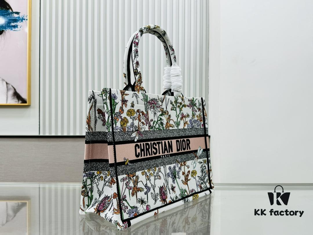 ️Thick Yarn Heavy Fabric Original Order Medium [Dior Book Tote]