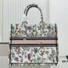 Dior Book Tote Large Size Original Order Thick Yarn Fabric