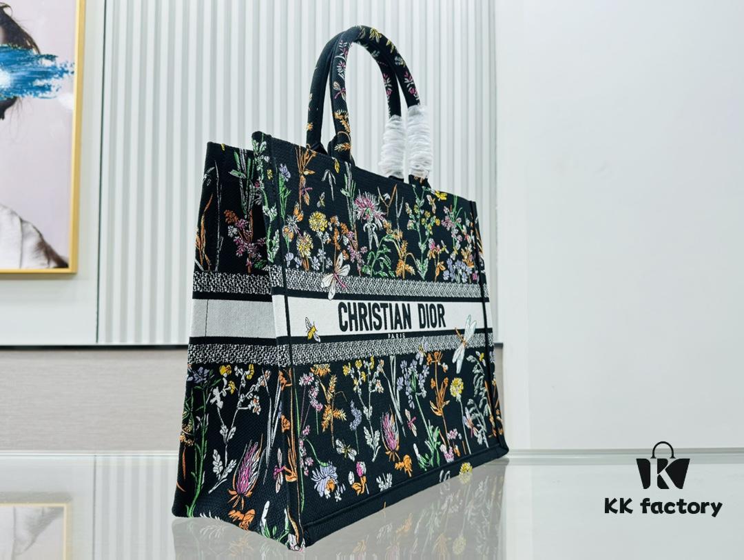 Oversized Original Order Thick Yarn Fabric Dior Book Tote