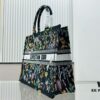 Oversized Original Order Thick Yarn Fabric Dior Book Tote