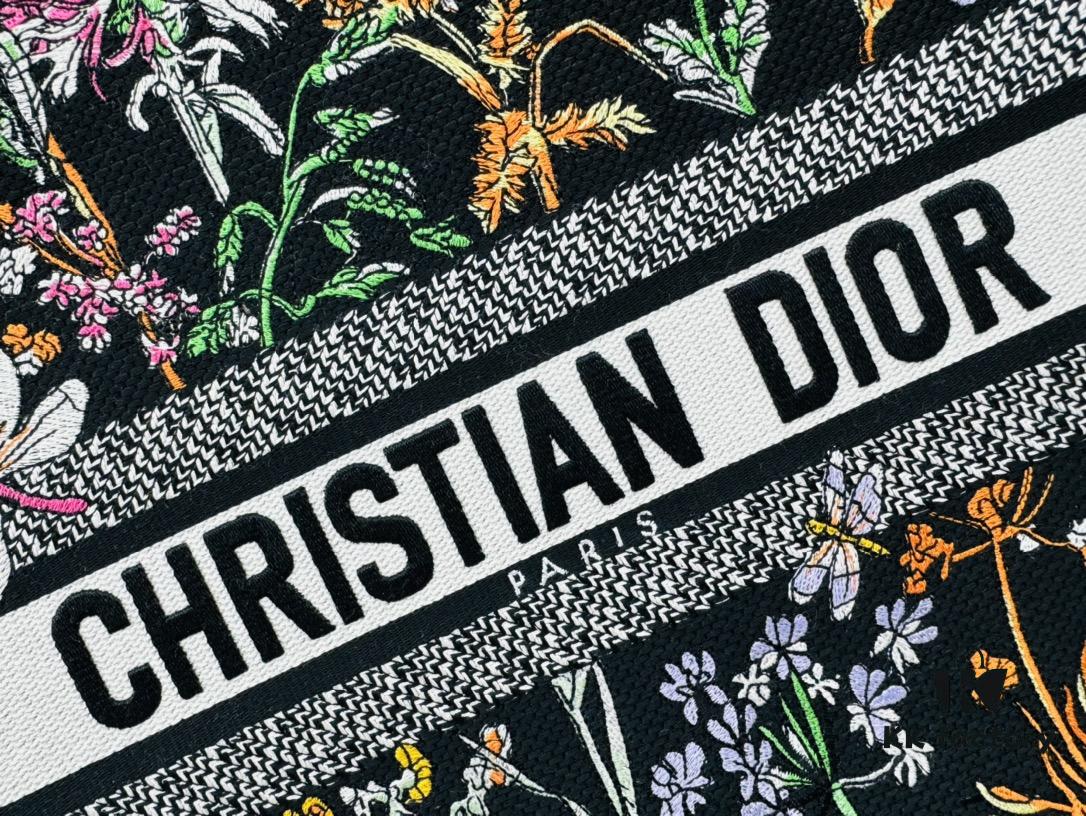 Oversized Original Order Thick Yarn Fabric Dior Book Tote