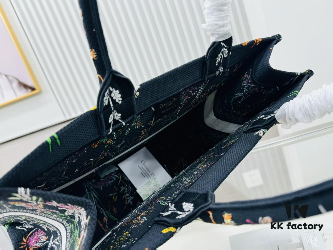 Oversized Original Order Thick Yarn Fabric Dior Book Tote