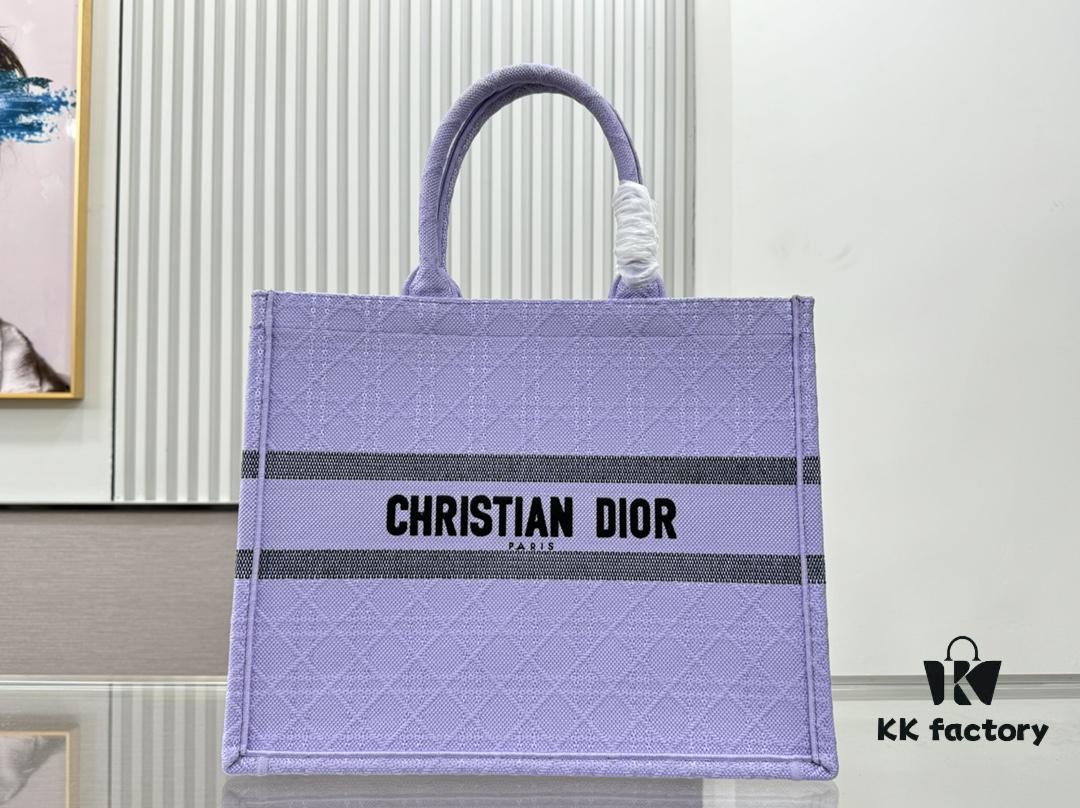 Oversized Original Order Thick Yarn Fabric Dior Book Tote