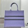 Oversized Original Order Thick Yarn Fabric Dior Book Tote