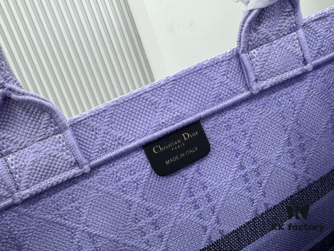 Oversized Original Order Thick Yarn Fabric Dior Book Tote