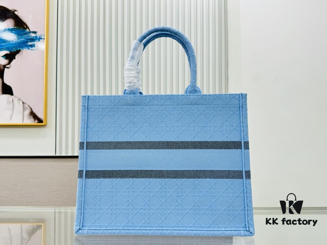 Oversized Original Order Thick Yarn Fabric Dior Book Tote