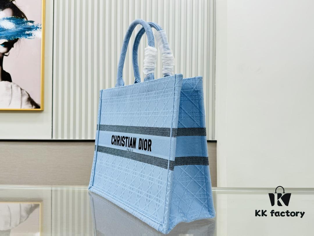 Oversized Original Order Thick Yarn Fabric Dior Book Tote