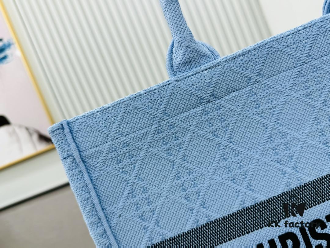 Oversized Original Order Thick Yarn Fabric Dior Book Tote