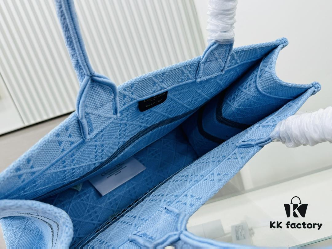 Oversized Original Order Thick Yarn Fabric Dior Book Tote